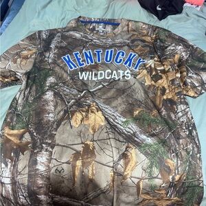 kentucky wildcat camo shirt